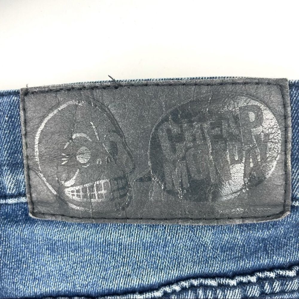 ** Cheap Monday High Rise Medium Dark Wash Skinny Jeans Size 30 - Picture 5 of 11